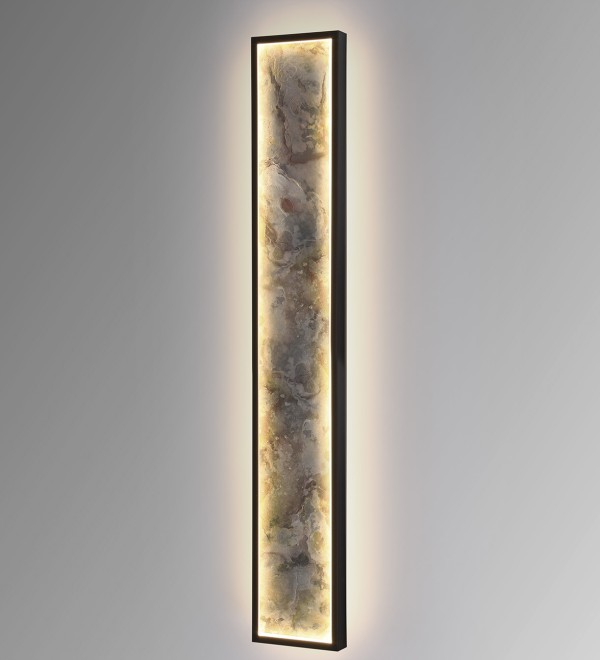 Настенный светильник Stone CCT- черный LED L100