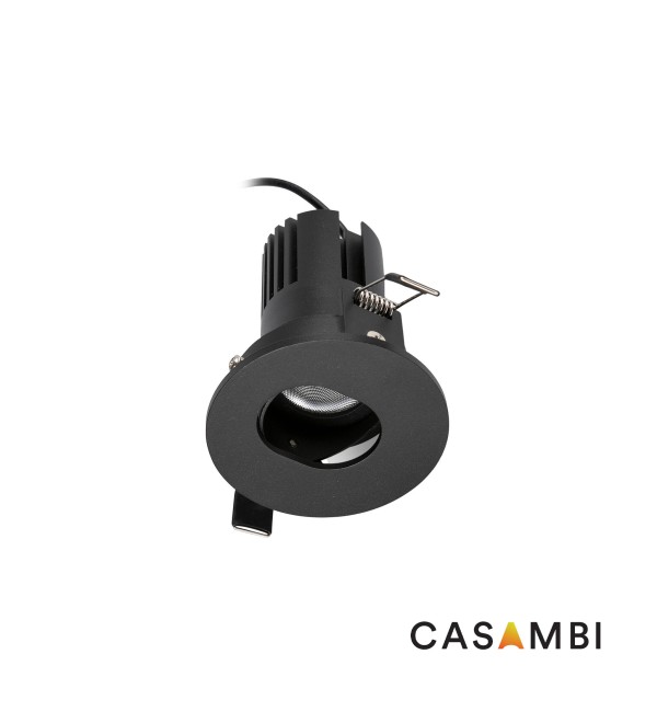 Встраиваемый светильник KIRA PINHOLE ORI IP20 6W черный 36є 4000K CASAMBI