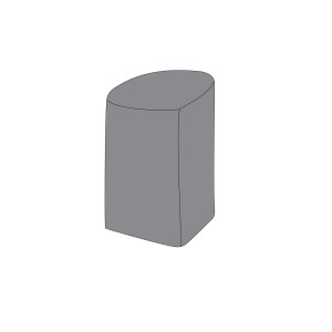 Защитный чехол на два стула 68×68×83 см, цвет серый