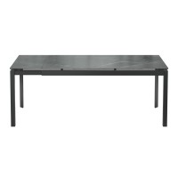 Обеденный стол раздвижной TOLEDO, MOD INTERIORS (серый, серебристый, арт. MDI.DT.TOL.29)