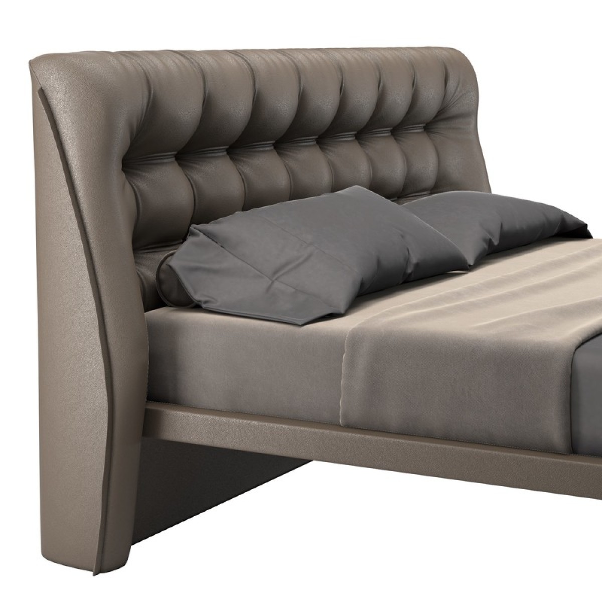 Кровать с решеткой ALTEA, MOD INTERIORS (чёрный, золотой)