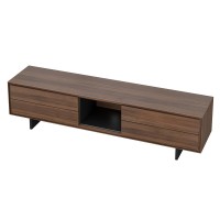 Тумба под TV MIRAMAR, MOD INTERIORS (чёрный, дерево, арт. MDI.TV.MRM.68)