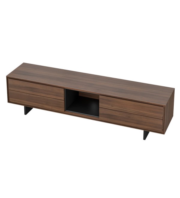 Тумба под TV MIRAMAR, MOD INTERIORS (чёрный, дерево, арт. MDI.TV.MRM.68)