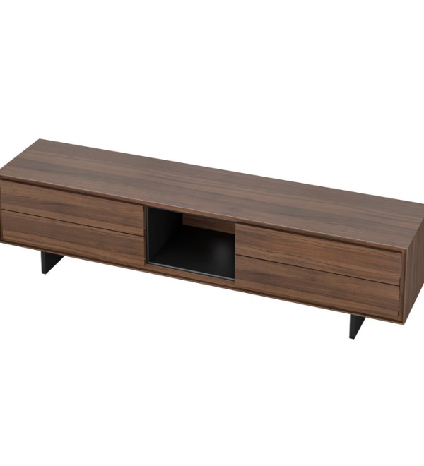 Тумба под TV MIRAMAR, MOD INTERIORS (чёрный, дерево, арт. MDI.TV.MRM.68)