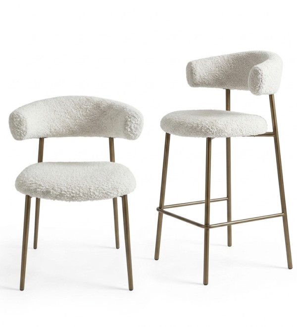 Полубарный стул CHAIRS, FRATELLI BARRI (бронзовый)