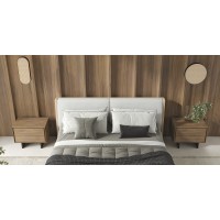 Прикроватная тумбочка MIRAMAR, MOD INTERIORS (чёрный, дерево)