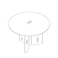 Обеденный стол PETRA, MOD INTERIORS (серый)