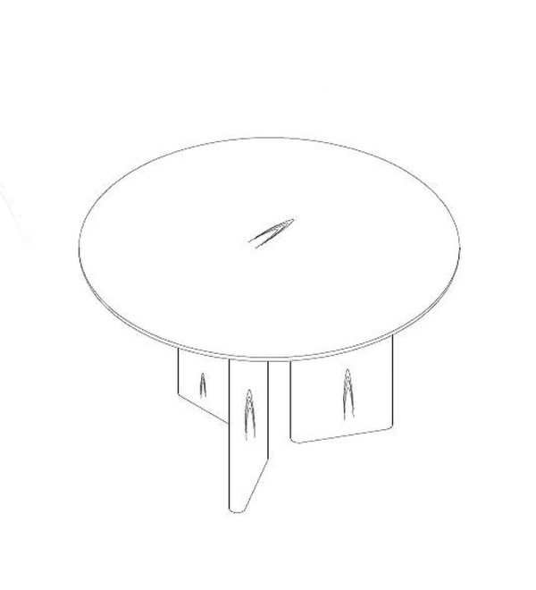 Обеденный стол PETRA, MOD INTERIORS (серый)