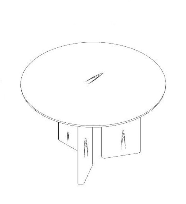 Обеденный стол PETRA, MOD INTERIORS (серый)