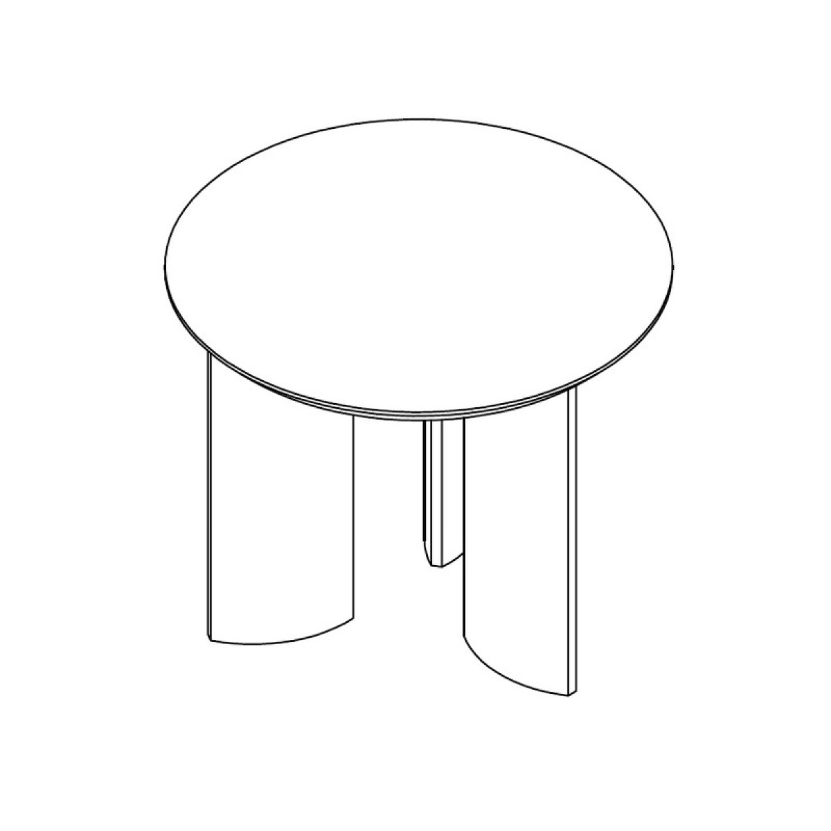 Приставной столик OLIMAR, MOD INTERIORS (бежевый, арт. MDI.ST.OLM.19)