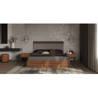 Кровать с подъемным механизмом MENORCA, MOD INTERIORS (дерево, арт. MDI.BD.MN.2)
