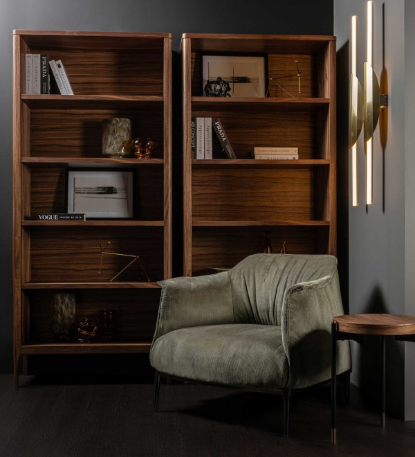 Стеллаж RONDA, MOD INTERIORS (дерево)
