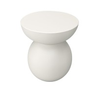 Приставной столик WABI SABI, MOD INTERIORS (белый, бежевый, арт. MDI.ST.WS.23)