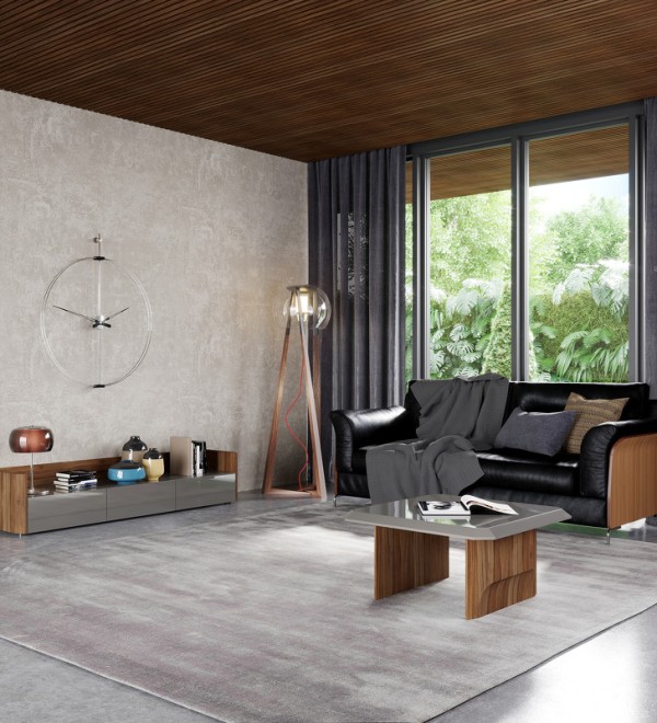 Тумба под TV AVILA, MOD INTERIORS (серый, дерево)