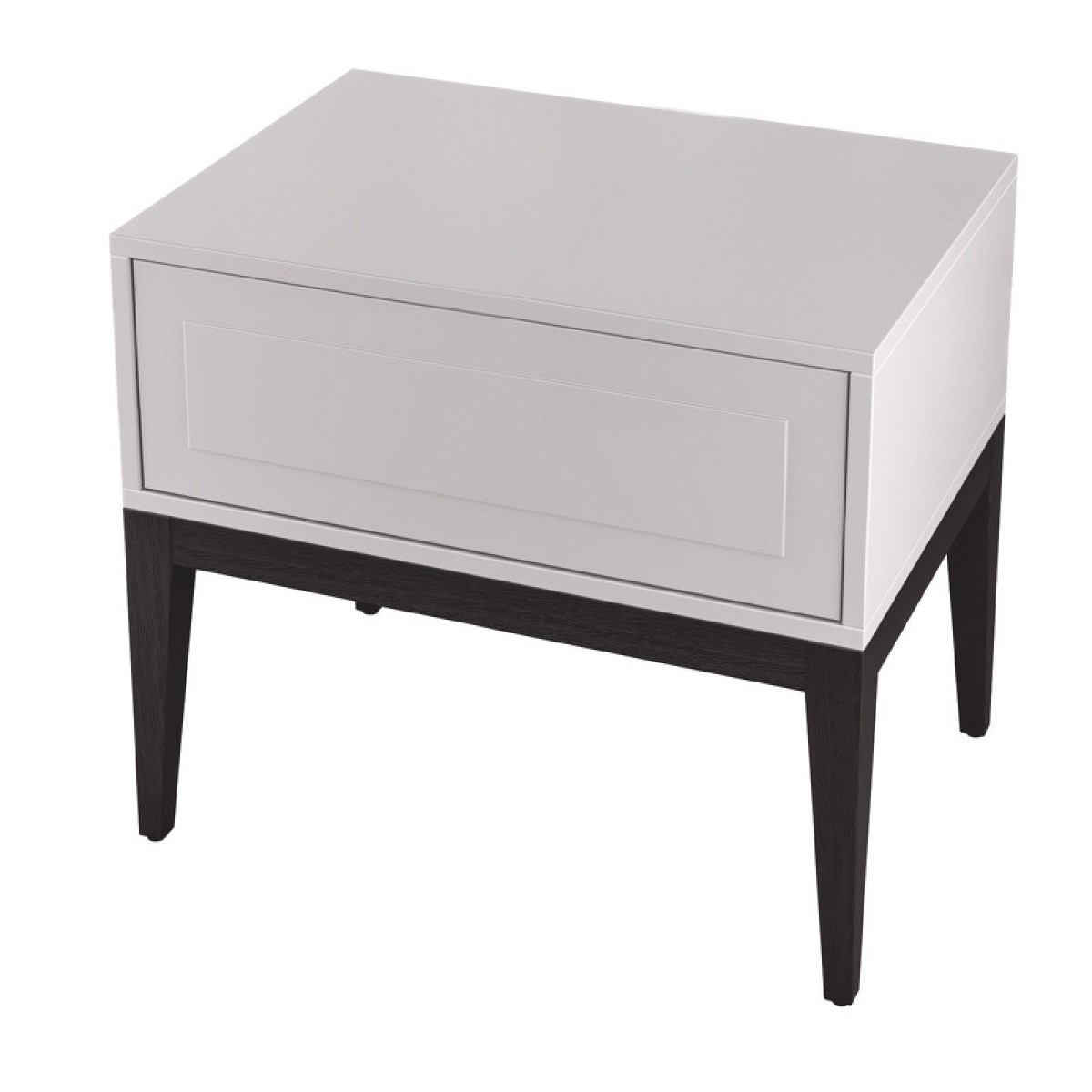 Прикроватная тумбочка MARBELLA, MOD INTERIORS (серый, бежевый, дерево, арт. MDI.BST.MRB.73)