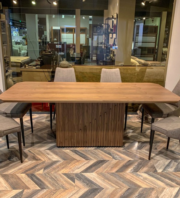 Обеденный стол MENORCA, MOD INTERIORS (серый, дерево, арт. MDI.DT.MN.34)