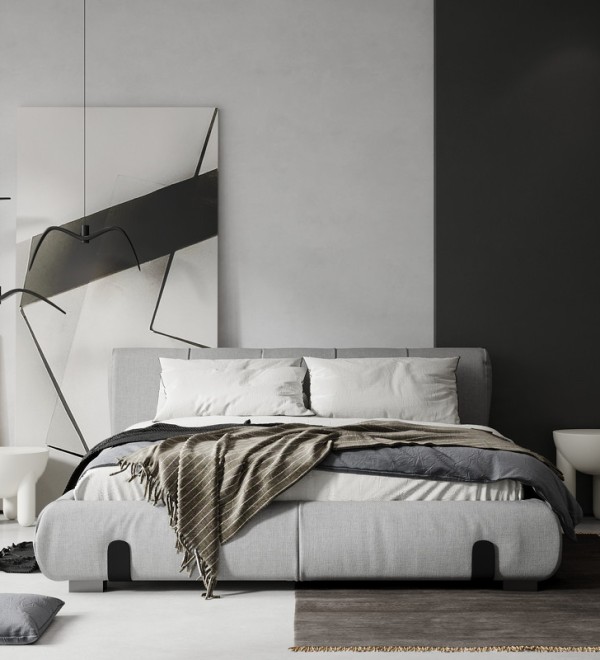 Приставной столик WABI SABI, MOD INTERIORS (белый)