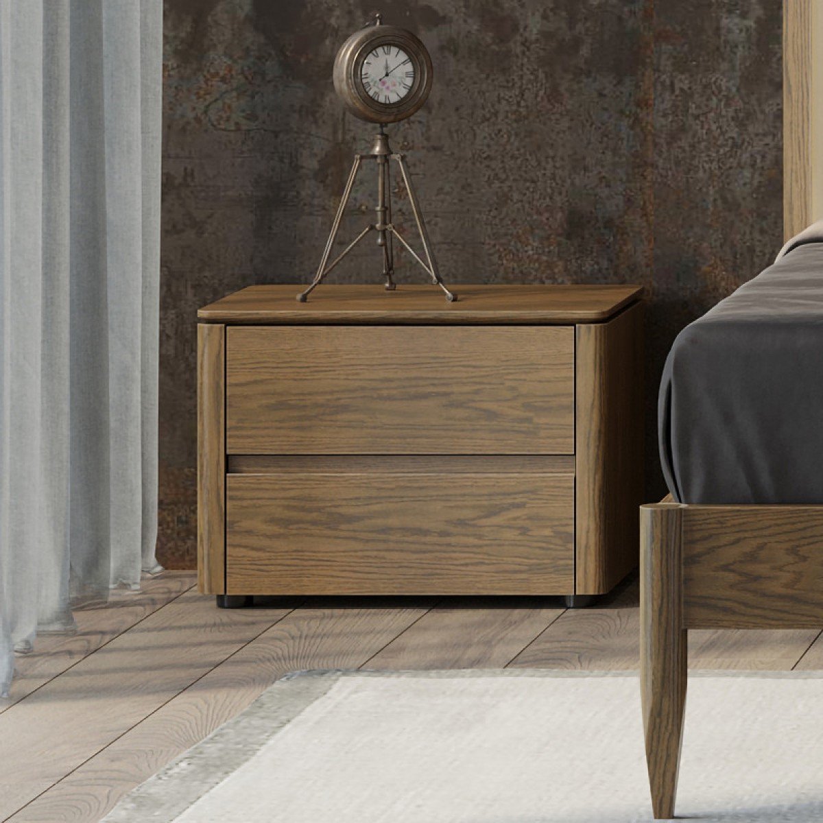 Прикроватная тумбочка PATERNA, MOD INTERIORS (дерево)