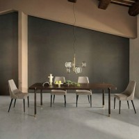 Обеденный стол BENISSA, MOD INTERIORS (серебристый)
