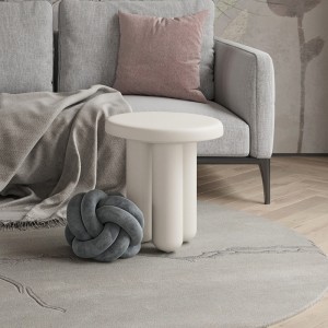 Приставной столик WABI SABI, MOD INTERIORS (белый, бежевый)