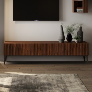 Тумба под TV MENORCA, MOD INTERIORS (серый, дерево, арт. MDI.TV.MN.44)