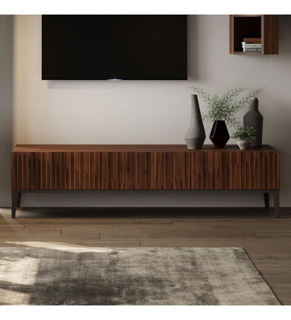 Тумба под TV MENORCA, MOD INTERIORS (серый, дерево, арт. MDI.TV.MN.44)