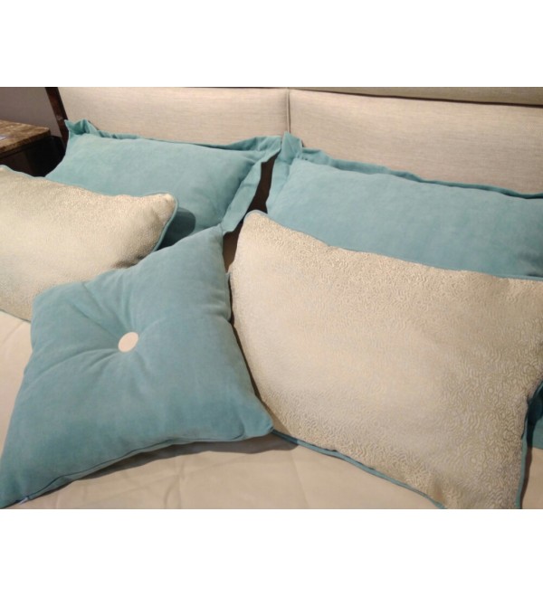 Феррара (Ferrara) комплект покрывало, плед, 5 подушек TEXTILE, FRATELLI BARRI