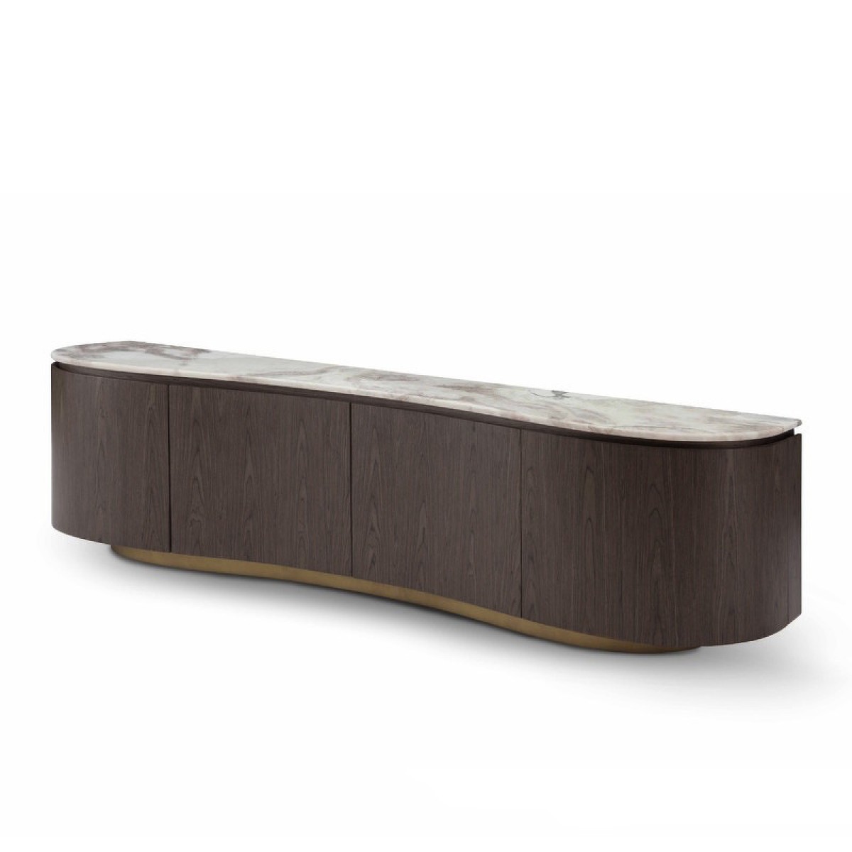 Тумба под TV LORETO, FRATELLI BARRI (белый, дерево)