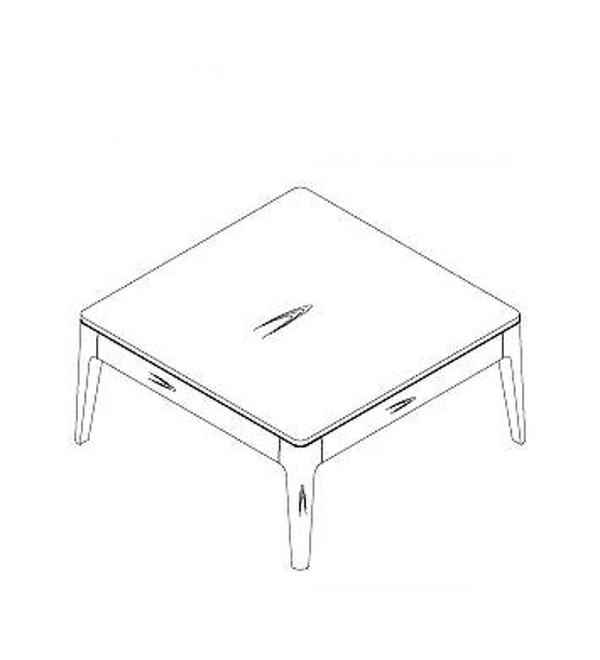 Журнальный столик RONDA, MOD INTERIORS (дерево, арт. MDI.ET.RD.142)