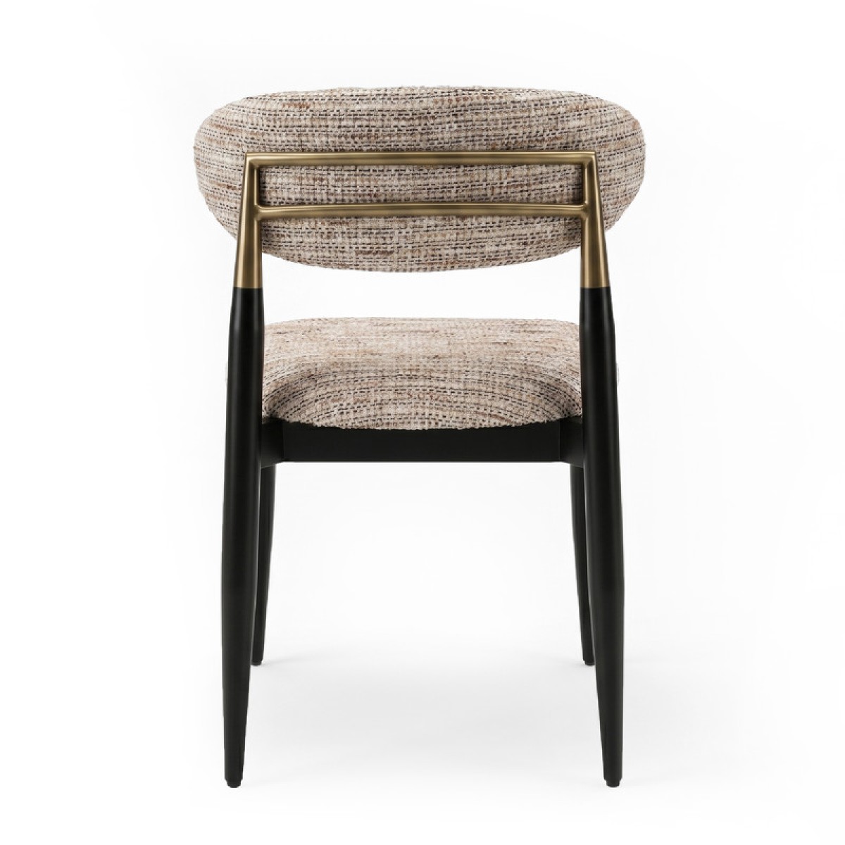Стул CHAIRS, FRATELLI BARRI (чёрный, золотой)