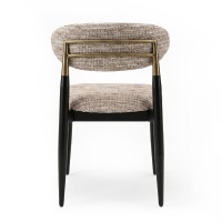 Стул CHAIRS, FRATELLI BARRI (чёрный, золотой)
