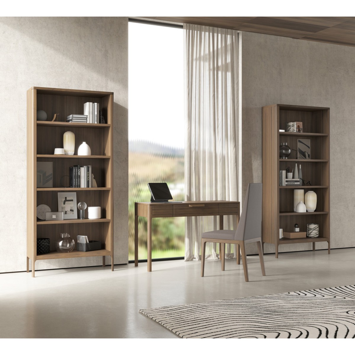 Стеллаж RONDA, MOD INTERIORS (дерево)