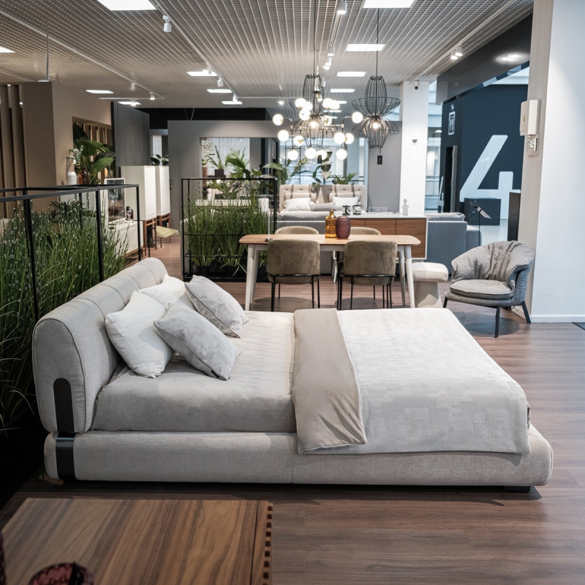 Кровать с решеткой TELAS NEW, MOD INTERIORS