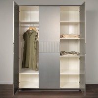 Гардероб RIMINI, FRATELLI BARRI (серебристый)
