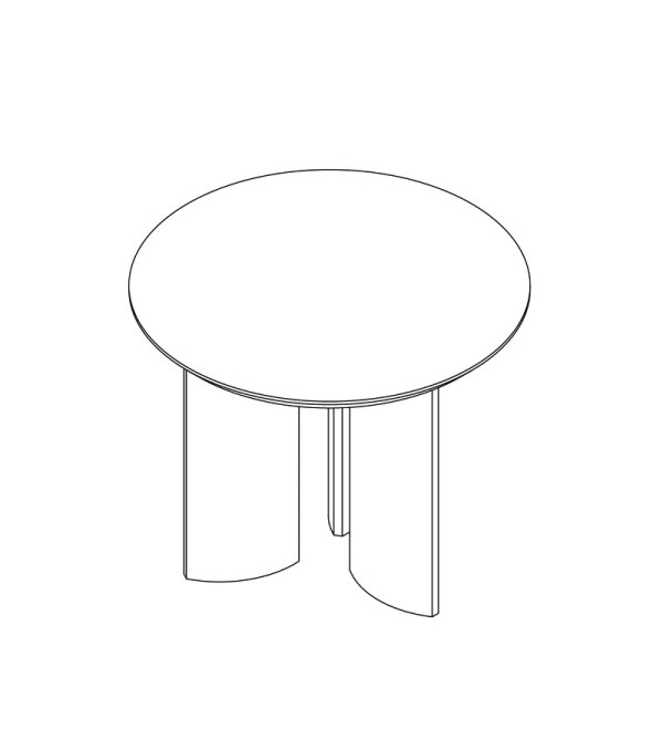Приставной столик OLIMAR, MOD INTERIORS (бежевый)