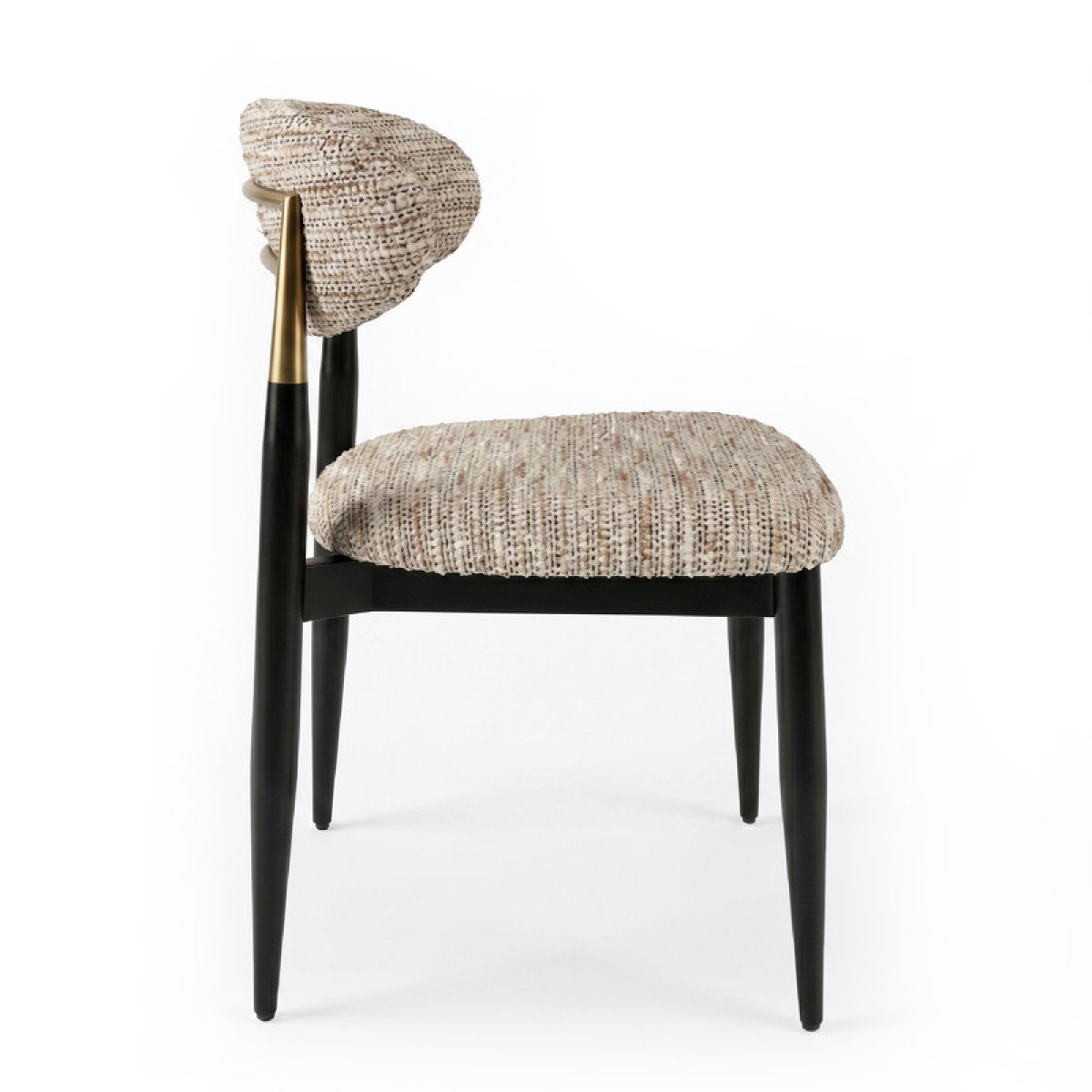 Стул CHAIRS, FRATELLI BARRI (чёрный, золотой)