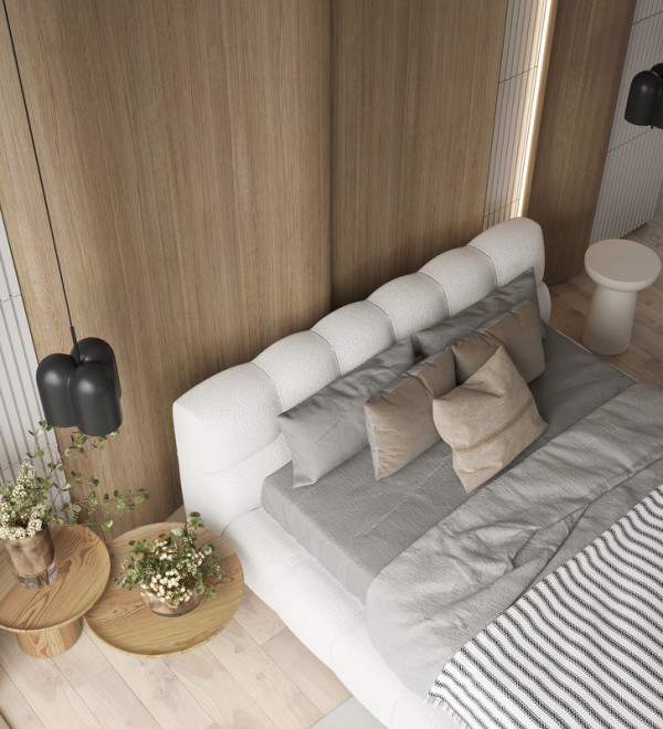 Кровать с решеткой WABI SABI, MOD INTERIORS