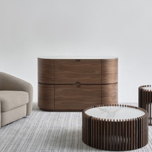 Комод TISHINA by Sergey Tregubov, MOD INTERIORS (белый, дерево)