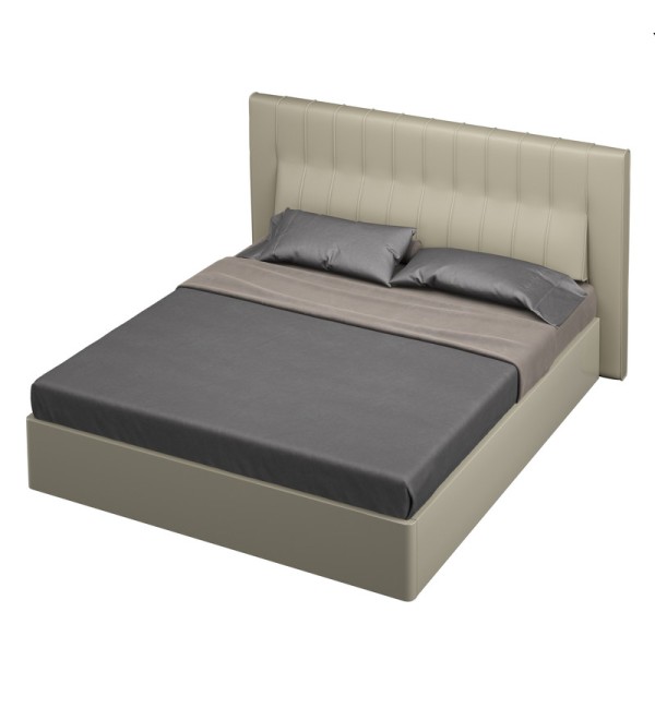 Кровать с подъемным механизмом VIGO, MOD INTERIORS (серый, бежевый, арт. MDI.BD.VC.2)