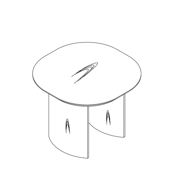 Приставной столик OLIMAR, MOD INTERIORS (дерево)