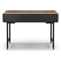 Туалетный столик ALTEA, MOD INTERIORS (серый, чёрный, золотой, дерево)
