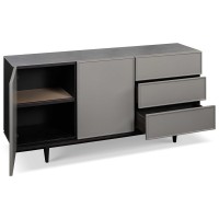 Буфет EMOTION SALE, FRATELLI BARRI (серый, дерево)