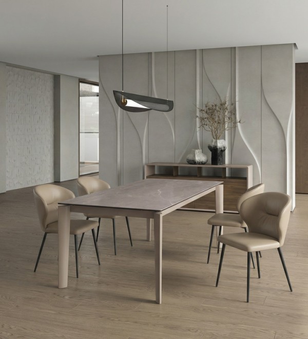 Обеденный стол раздвижной TOLEDO, MOD INTERIORS (бежевый, арт. MDI.DT.TOL.33)