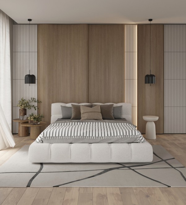 Кровать с решеткой WABI SABI, MOD INTERIORS