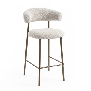 Полубарный стул CHAIRS, FRATELLI BARRI (бронзовый)