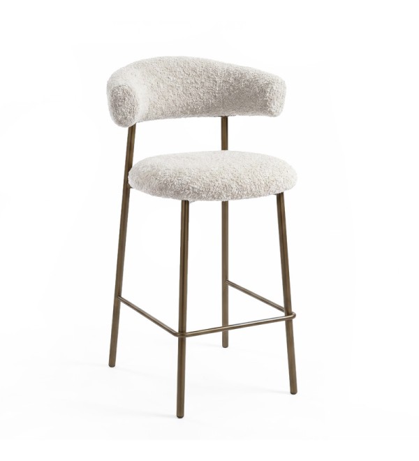 Полубарный стул CHAIRS, FRATELLI BARRI (бронзовый)