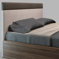 Кровать с подъемным механизмом MENORCA, MOD INTERIORS (дерево, арт. MDI.BD.MN.2)
