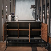 Буфет SEVILLA, MOD INTERIORS (серый, дерево)