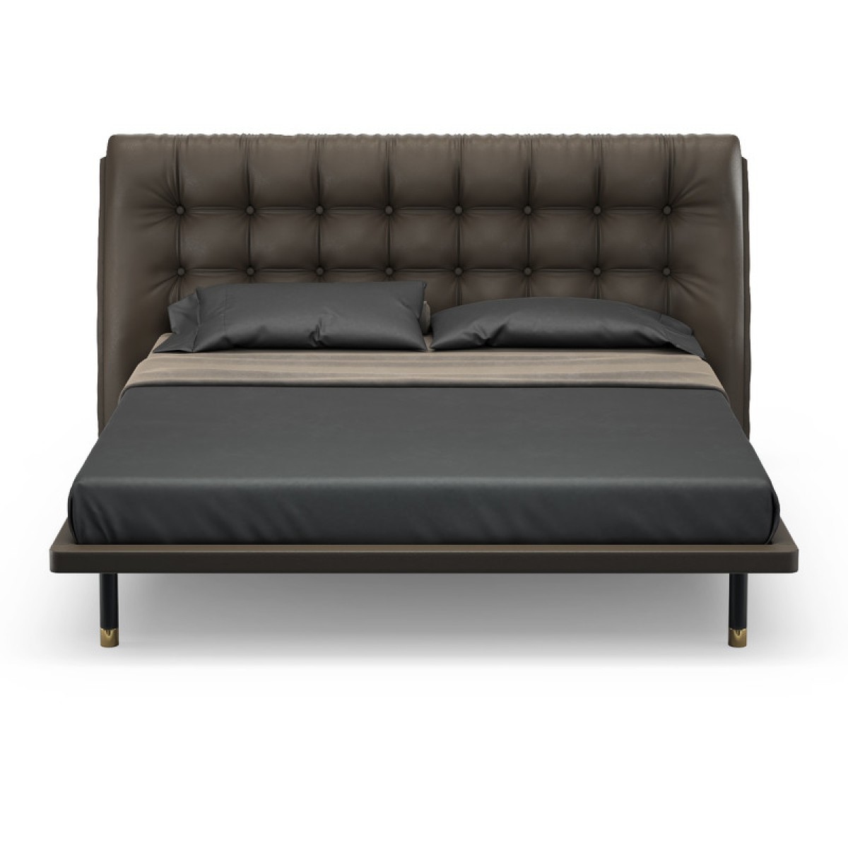 Кровать с решеткой ALTEA, MOD INTERIORS (чёрный, золотой, арт. MDI.BD.ALT.2)