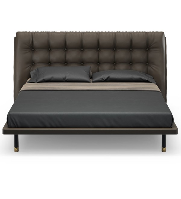 Кровать с решеткой ALTEA, MOD INTERIORS (чёрный, золотой, арт. MDI.BD.ALT.2)